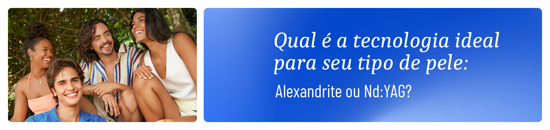 A depilação a laser é uma das formas mais eficazes, duradouras e seguras de remoção de pelos disponíveis atualmente. Na Espaçolaser, você encontra as tecnologias mais avançadas do mercado, os lasers Alexandrite e ND:YAG, que garantem resultados superiores para diferentes tipos de pele. Mas afinal, qual deles é o mais indicado para você?