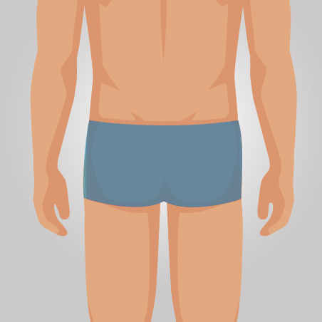 Depilação a Laser Masculina: Glúteos Espaçolaser