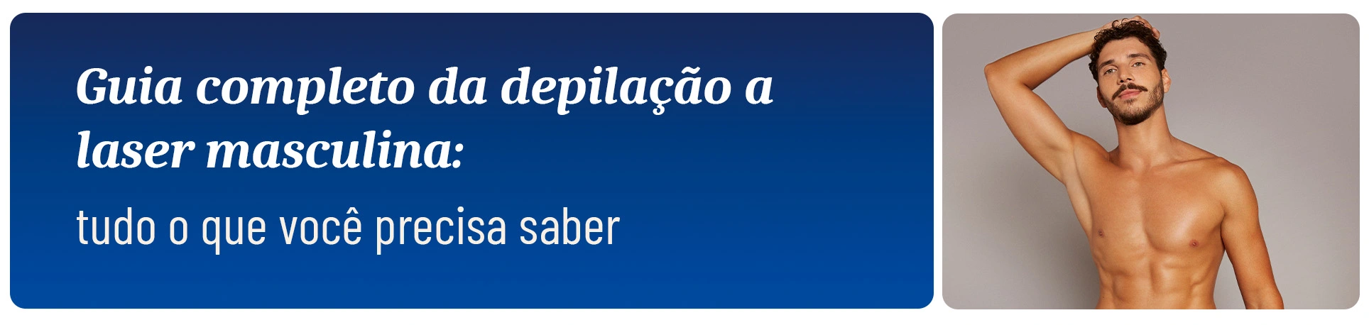  E na Espaçolaser, a depilação a laser masculina vai além da estética. Ela impacta diretamente a higiene, a performance esportiva, a autoestima e, principalmente, a liberdade de não precisar lidar com pelos encravados, coceira e manutenção constante. Entenda!