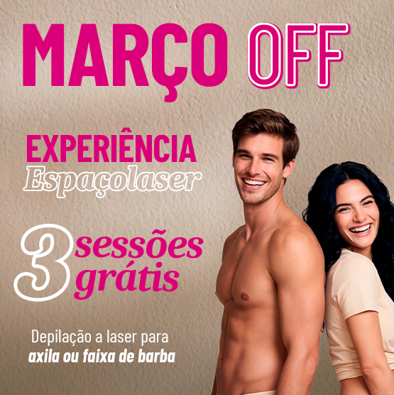 Cadastre-se e resgate suas sessões grátis! Falta pouco para você experimentar Espaçolaser de graça!
