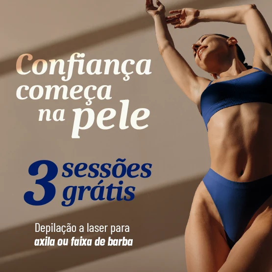 Cadastre-se e resgate suas sessões grátis! Falta pouco para você experimentar Espaçolaser de graça!